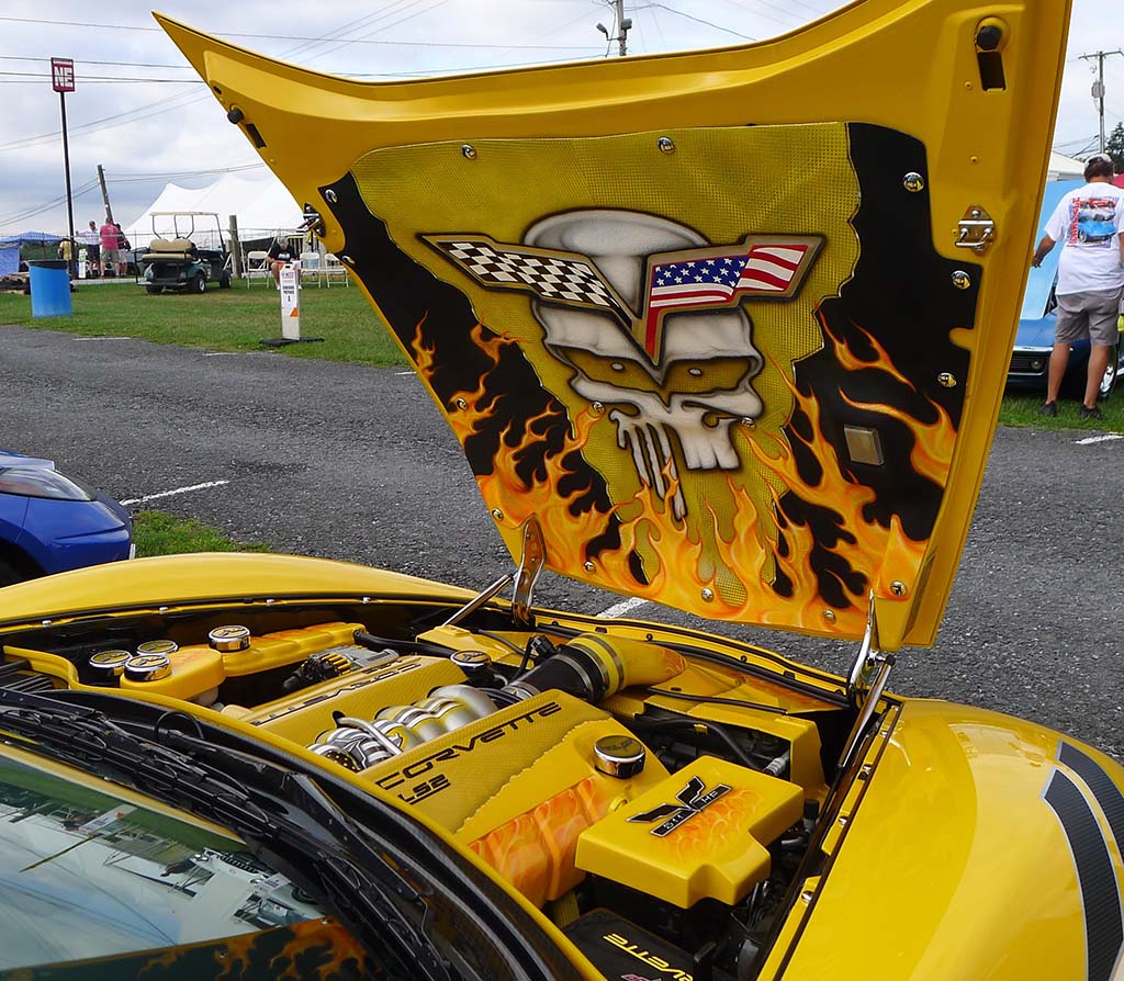 [GALLERY] The Under Hood Art of Corvettes at Carlisle 2023 Corvette