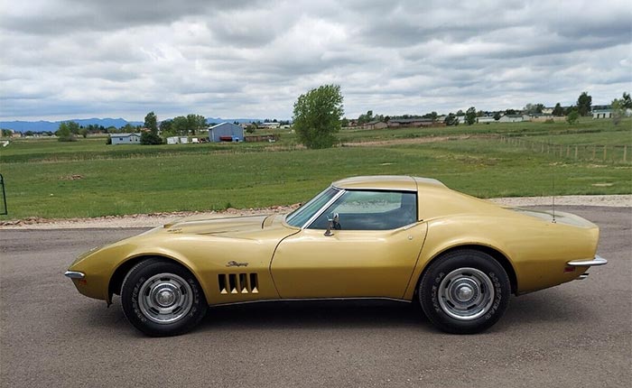 Corvettes for Sale: 1969 Corvette with 427/390 V8 Offered on eBay