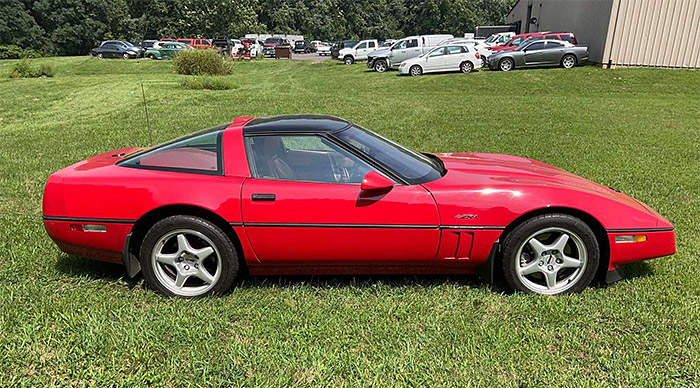 1990 Red/Tan ZR1 Coupe