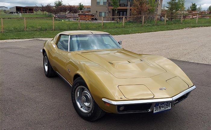 Corvettes for Sale: 1969 Corvette with 427/390 V8 Offered on eBay