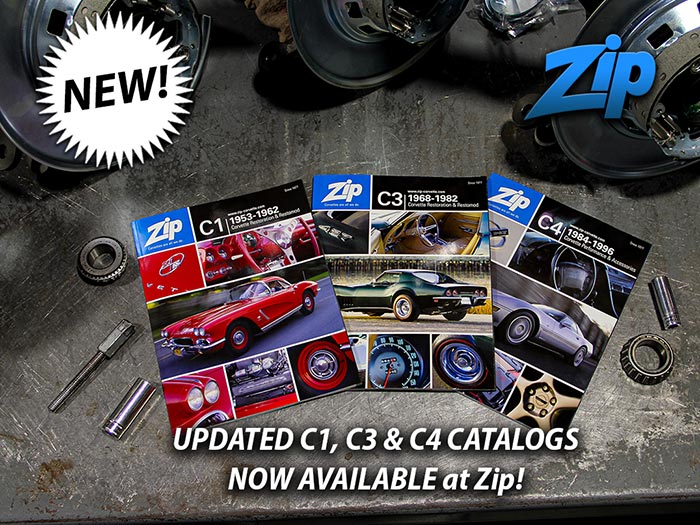 Request the New C1, C3, and C4 Catalogs from Zip Corvette