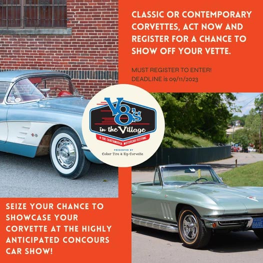 Show Off Your Corvette at Coker Tire's