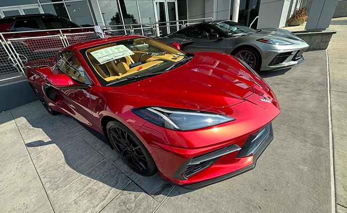 PICS] Torch Red 2023 Corvette Stingray Convertible with the 3LT Dipped  Adrenaline Red Interior - Corvette: Sales, News & Lifestyle