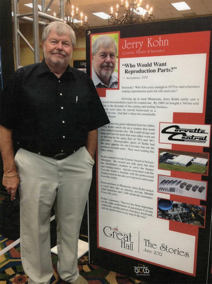 Corvette Central Founder Jerry Kohn Passes Away at Age 79