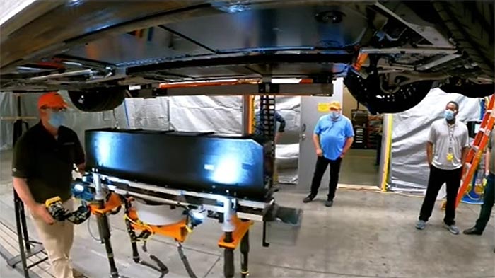 Corvette E-Ray Gets a Battery Pack