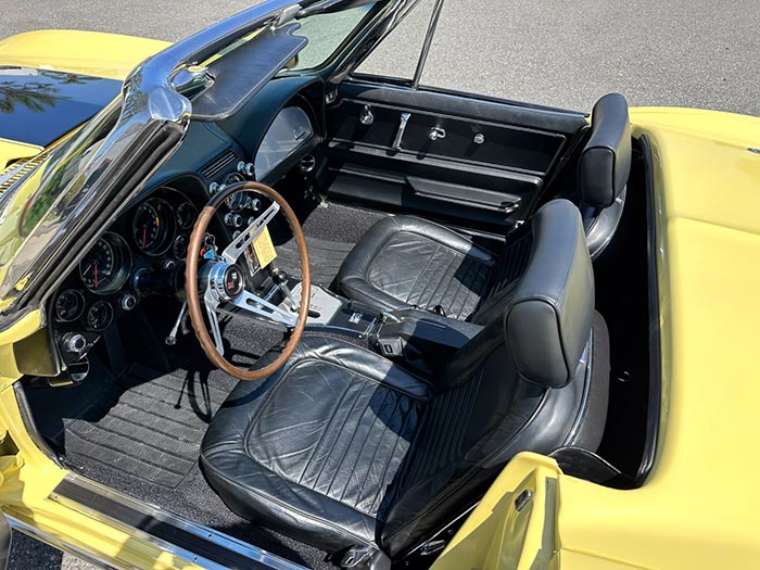 1967 Sunfire Yellow / Black Convertible