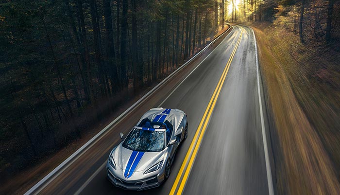 2024 Corvette E-Ray Named Semifinalist for North American Car of the Year Award