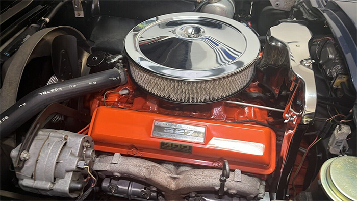 Corvettes for Sale: Laguna Blue 1966 Corvette Offered on eBay