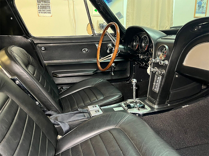 Corvettes for Sale: Laguna Blue 1966 Corvette Offered on eBay