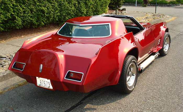 George Barris Built this Custom 1975 Corvette for John Belushi