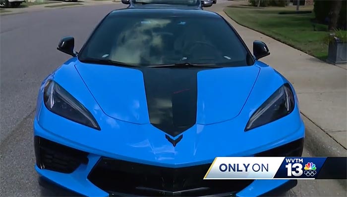 Valet Joyrides a C8 Corvette Stingray Around the Birmingham Airport