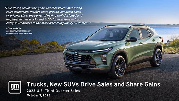 3rd Quarter GM Sales