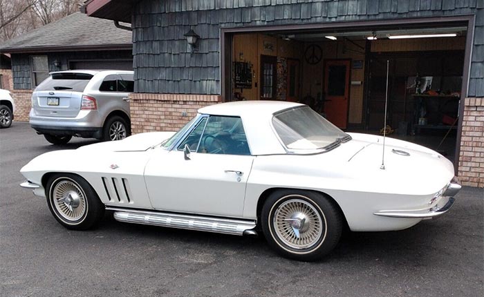 Corvettes for Sale: 1966 Corvette Convertible Owned 53 Years by Seller