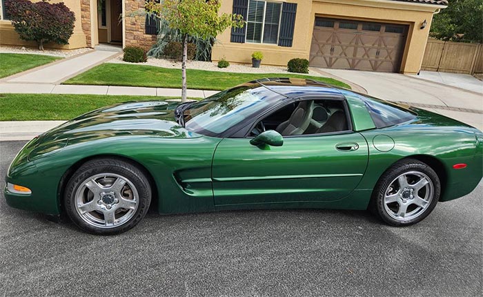 Corvettes for Sale: Fairway Green 1997 Corvette on Craigslist
