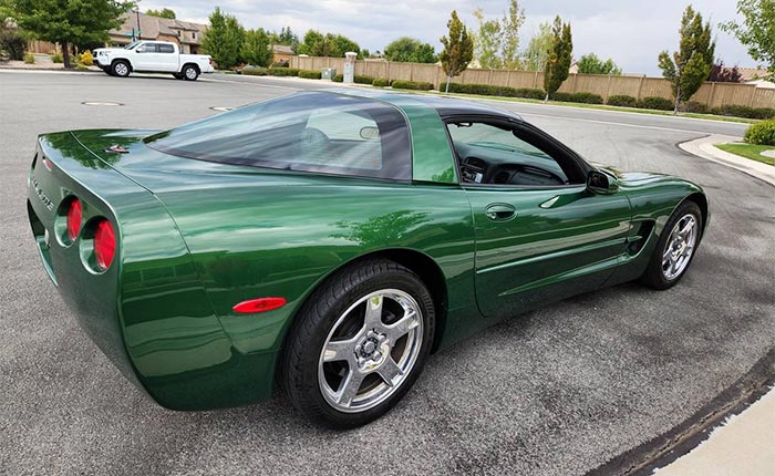 Corvettes for Sale: Fairway Green 1997 Corvette on Craigslist