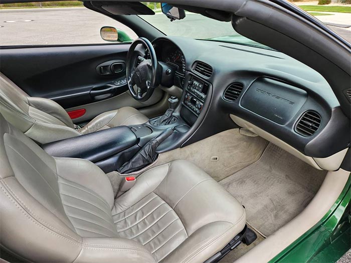 Corvettes for Sale: Fairway Green 1997 Corvette on Craigslist