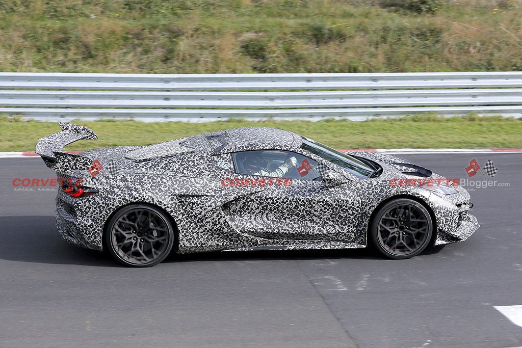 [SPIED] Here's Another Look at the C8 Corvette ZR1 at the Nurburgring