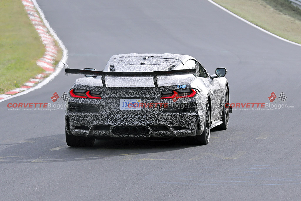C8 Corvette ZR1 at the Nurburgring