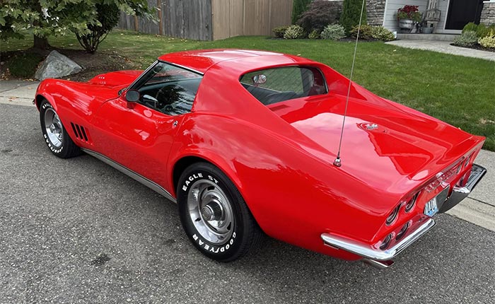 Corvettes for Sale: 454-powered 1968 Corvette Coupe on Bring a Trailer