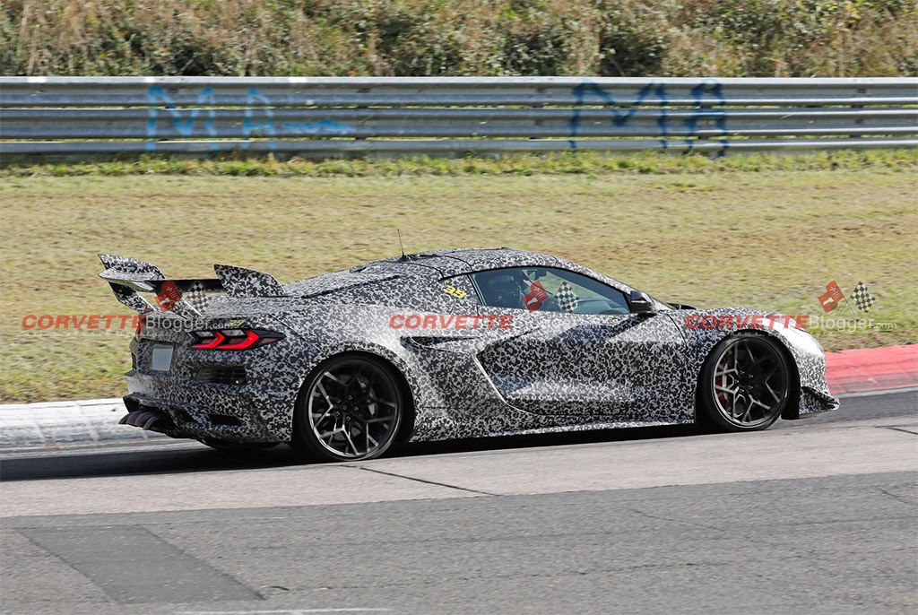 On-Track Action with the Turbocharged C8 Corvette ZR1 at the Nurburgring