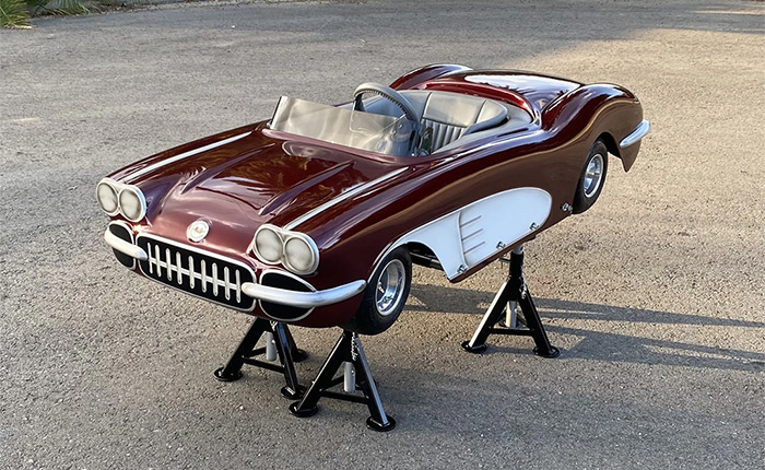 Corvettes for Sale: Custom 1958 Corvette Go-Kart Offered on Bring a Trailer