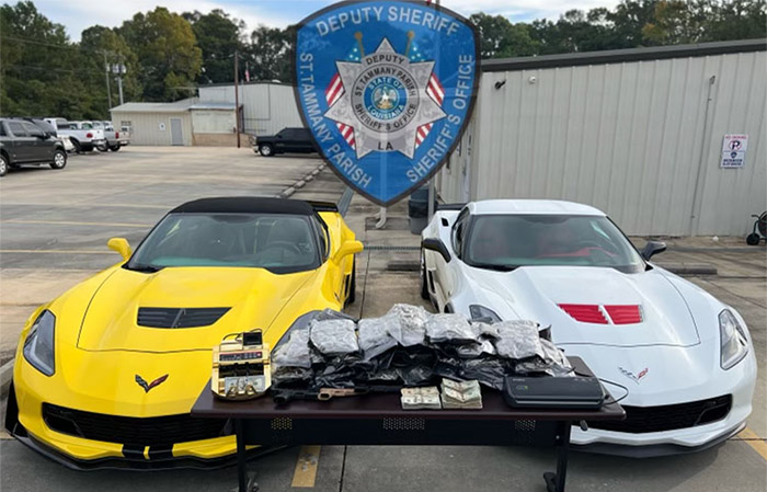 [STOLEN] Two Stolen  C7 Corvette Z06s Recovered in Major Drug Bust