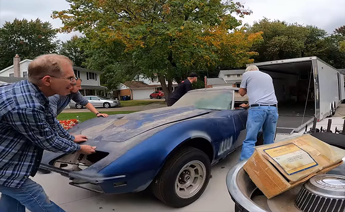 [VIDEO] Barn Find 1969 Corvette L88 is Rescued after 45 Years of Storage