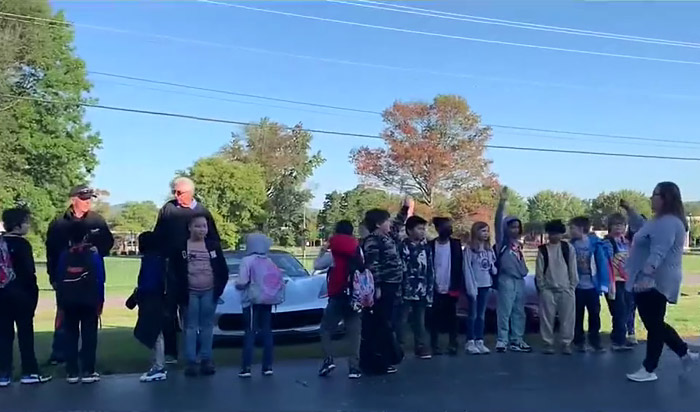Bowling Green Elementary Students Surprised with a Field Trip to the Corvette Museum