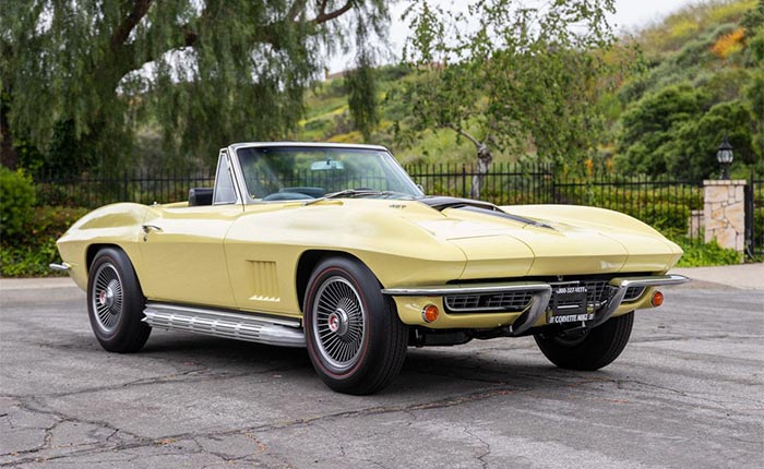1967 Sunfire Yellow / Black Convertible