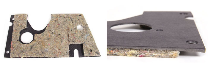 Fiber board insulation panels