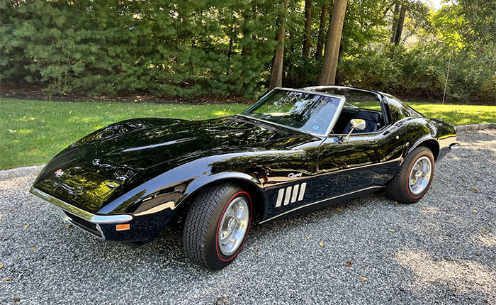 Corvettes for Sale: 1969 Corvette T-Top Coupe with L46 350/350 and a 4-Speed Manual
