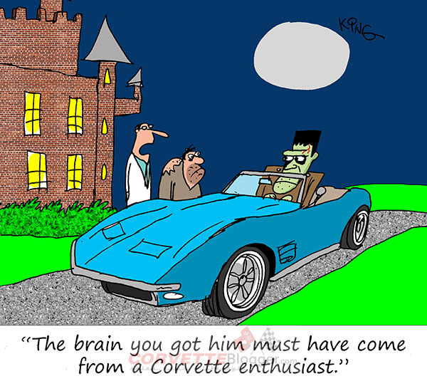 Saturday Morning Corvette Comic: Putting On The Ritz