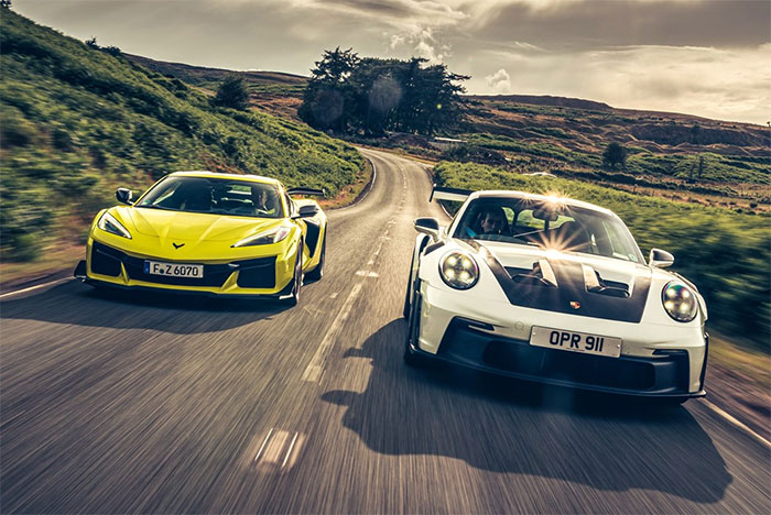 Corvette ZO6 vs 911 GT3 RS