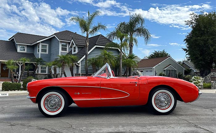 Corvettes for Sale: No Reserve 1957 Fuelie Offered at Hemmings