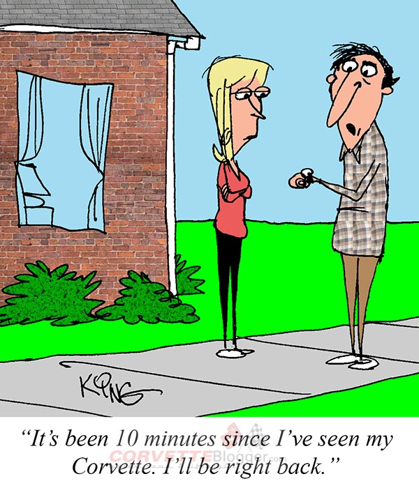 Saturday Morning Corvette Comic: Short Attention Span Theater