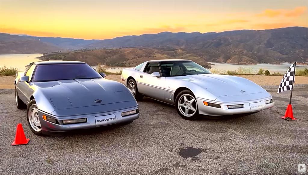 [VIDEO] 1991 ZR1 vs 1996 LT4: Which C4 Corvette is Faster and Better?