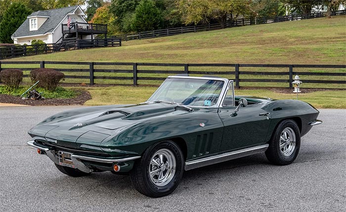Corvettes for Sale: 1965 Corvette Convertible on Bring a Trailer