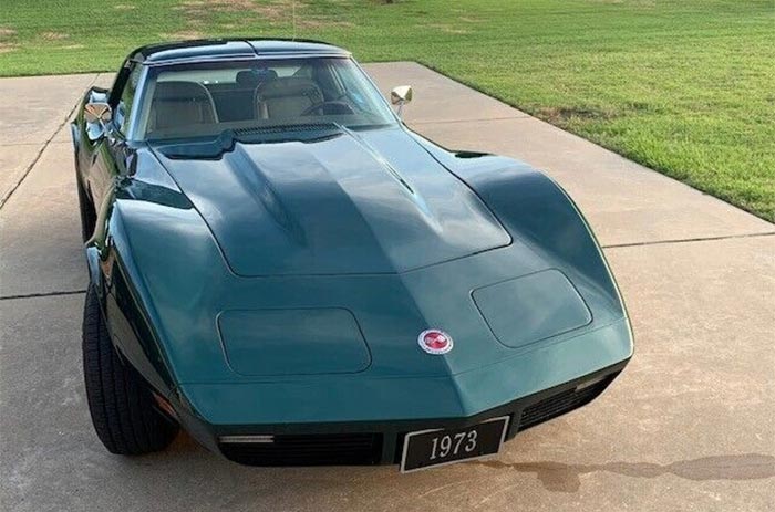 Corvettes for Sale: L82/4-Speed 1973 Corvette in Rare One-Year-Only Color