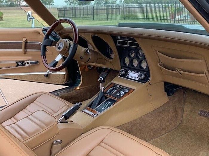 Corvettes for Sale: L82/4-Speed 1973 Corvette in Rare One-Year-Only Color