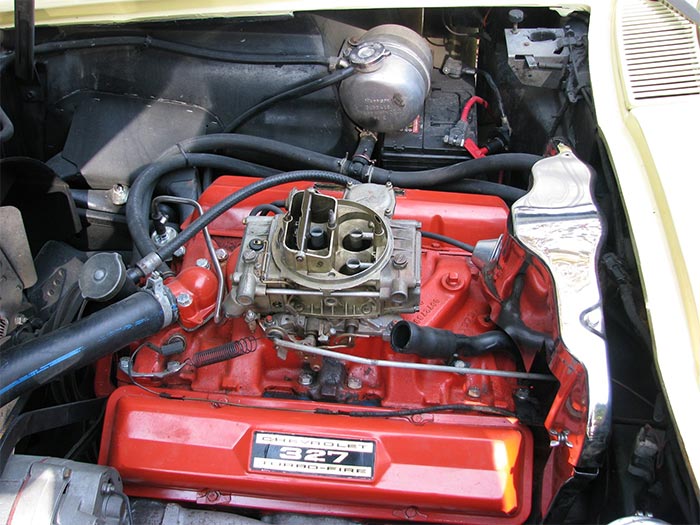 Corvettes for Sale: 34K-Mile 1966 Corvette Sting Ray Convertible on eBay