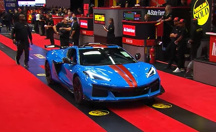 [VIDEO] 2023 Corvette Z06 Sells for $264K at Mecum Las Vegas