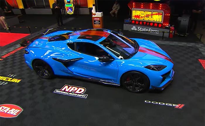 [VIDEO] 2023 Corvette Z06 Sells for $264K at Mecum Las Vegas
