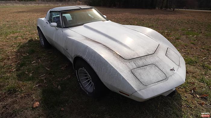 [VIDEO] Barn Find Hunter Tom Cotter Uncovers a 1979 Corvette Just Three Miles from his House