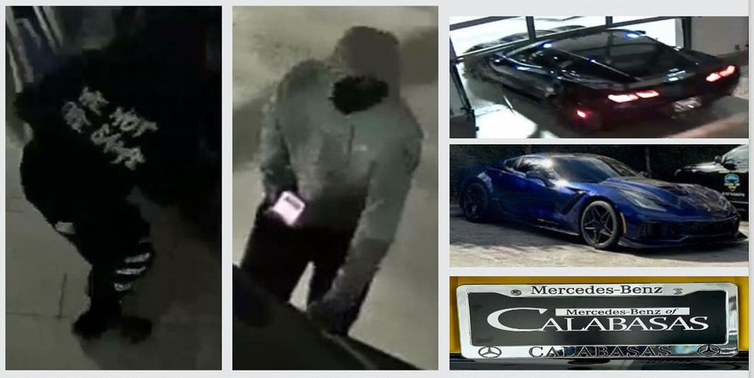 [VIDEO]: L.A. Police Searching for Two Thieves Who Stole a 2019 Corvette ZR1