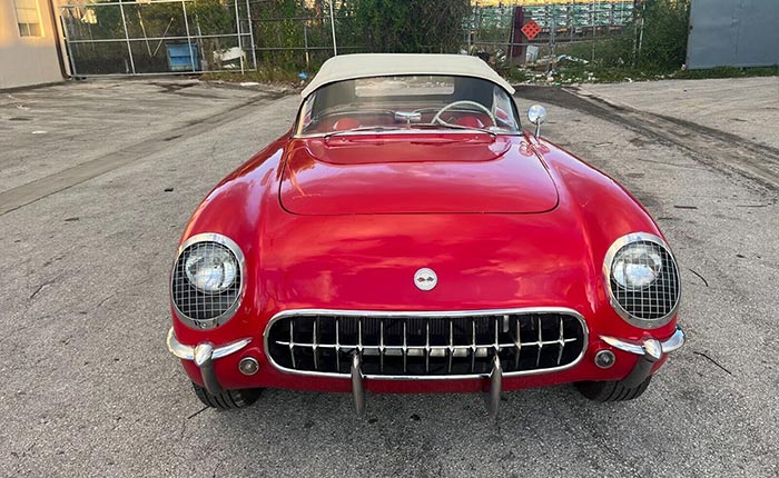 Corvettes for Sale: No Reserve 1954 Corvette Offered on eBay