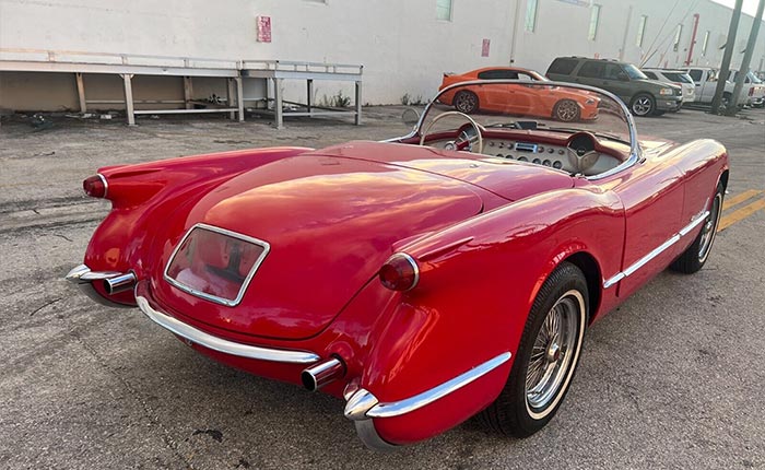 Corvettes for Sale: No Reserve 1954 Corvette Offered on eBay