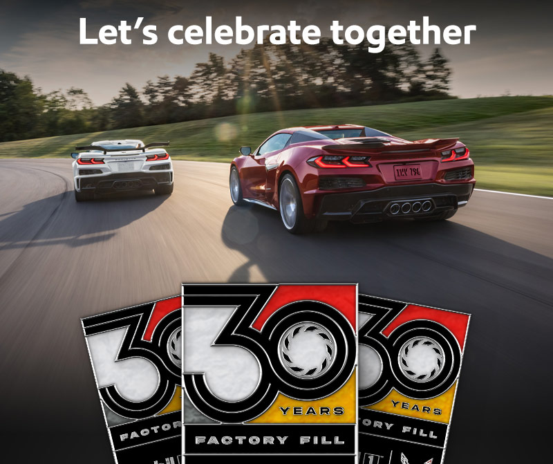 Celebrate 30 Years of Corvettes Factory Filled with Mobil 1™