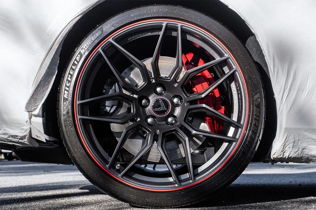 Corvettes for Sale: 2023 Corvette Z06 70th Anniversary Convertible Still in Wrapper on BaT