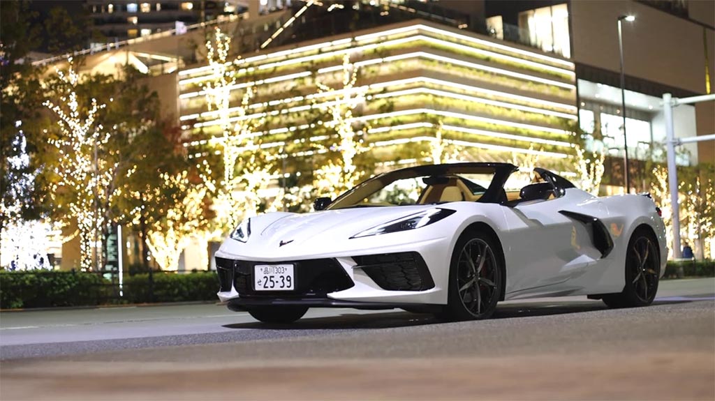 [VIDEO] Chevrolet Japan Shares Evening Drive in a RHD Corvette Stingray Convertible