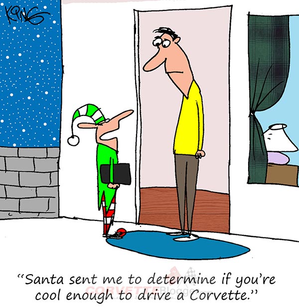 Saturday Morning Corvette Comic: Cool Enough?